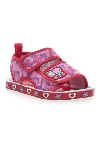 Roza sandali fancy hearts Pitt kids PK2595A