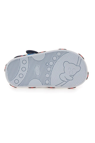 Modri sandali s potiskom gasilskega vozila Pitt kids PK2635D