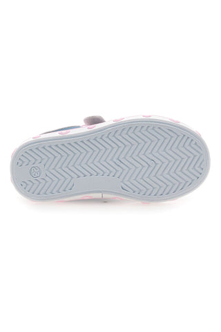 Roza in modre superge s srcem Pitt kids PK2469A