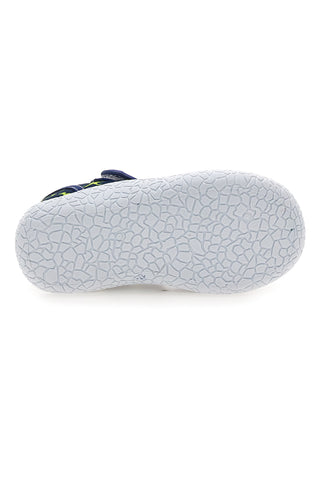 Modri sandali z vzorcem dinozavrov Pitt kids PK2492F