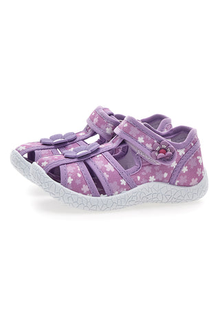 Vijolični čevlji z dvojnimi trakovi Pitt kids PK2876B