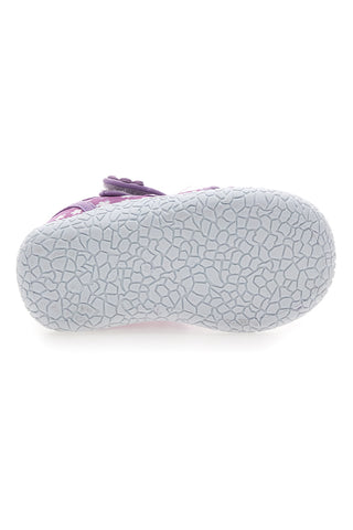 Vijolični čevlji z dvojnimi trakovi Pitt kids PK2876B