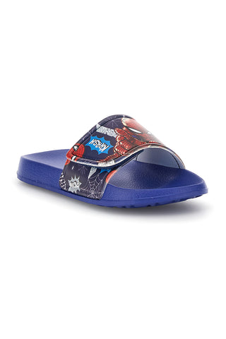 Modri copati s potiskom Spidermana R1310659S01