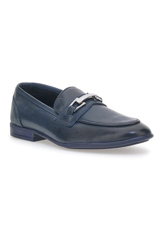 Mokasini Pittarello Plus 602502 Modri Prava usnja