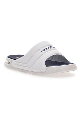 Gumijaste copate Goodyear 31001 bele