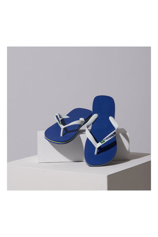 Papudlji Havaianas Brasil Logo Blu