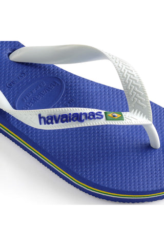Papudlji Havaianas Brasil Logo Blu