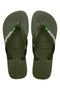 Sandalji Havaianas Brasil Logo Verdi
