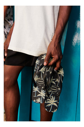 Čevlji Infradito Havaianas Aloha Črni