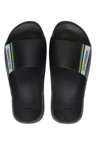 Gumijaste natikače Havaianas Surf FC črne