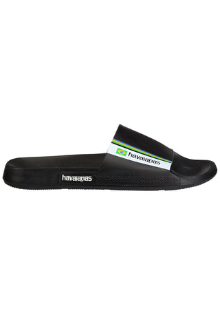 Gumijaste natikače Havaianas Surf FC črne
