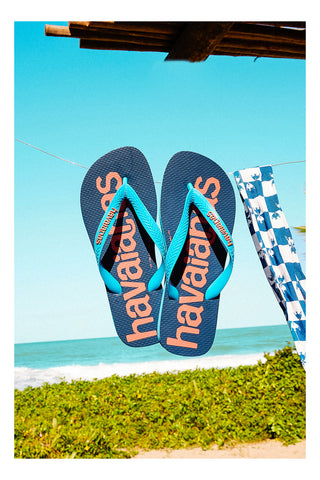 Sandalji Havaianas Top Logomania Turkizni