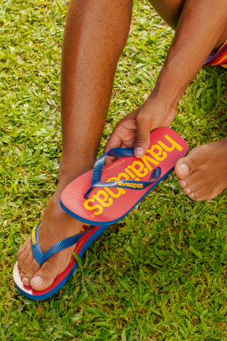 Papudlji Havaianas Top Logomania Navy