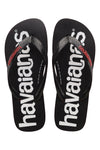 Papudlji Havaianas Top Logomania Black