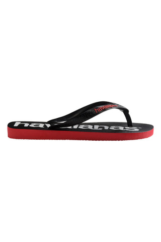 Papudlji Havaianas Top Logomania Black