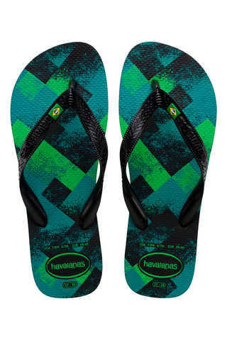 Sandalji Havaianas Brasil Fresh Zelene