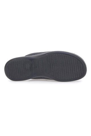 Črne copate Fly Flot 7502