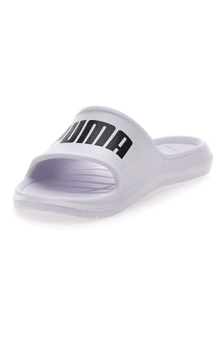 Bele gumijaste copate Puma Divecat V2 Lite