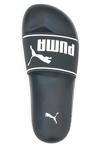 Črne gumijaste copate z trakom Puma Leadcat 2