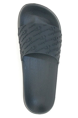 Črne natikače Champion Antony Box Slide
