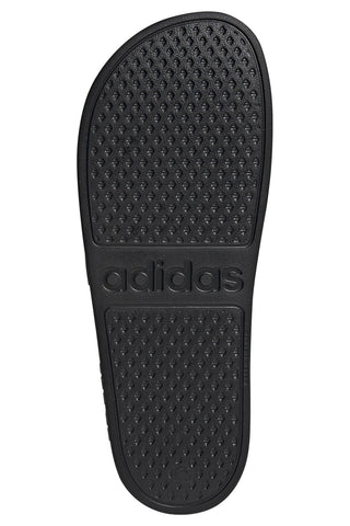 Črne natikače z zlatimi detajli Adidas Adilette Aqua