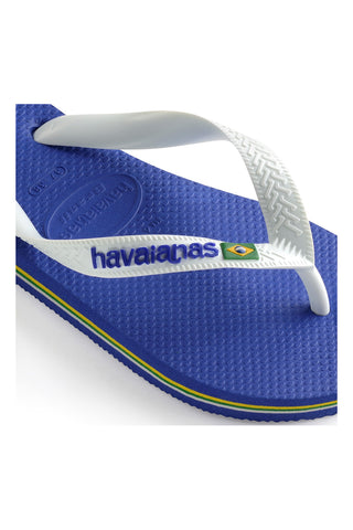 Modre japonke Havaianas Brasil Logo