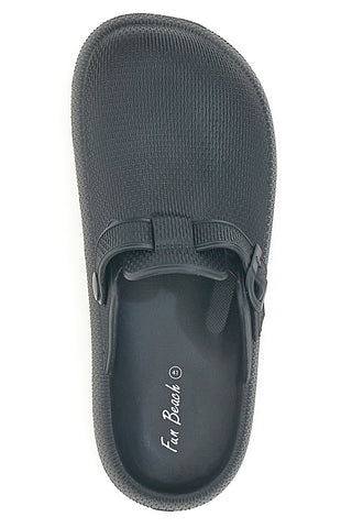 Črne zaprte natikače Fun Beach 54