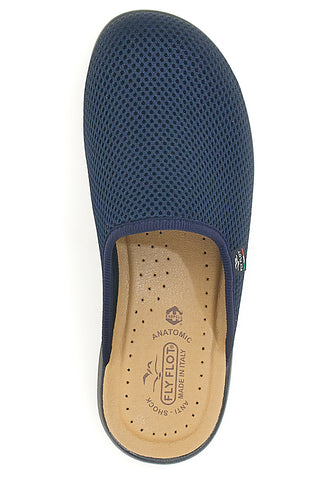 Modra copata Made in Italy z anatomsko oblikovano podplatjo Fly Flot 7118