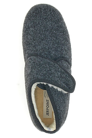 Črne zaprte copate JERPOINT CA247