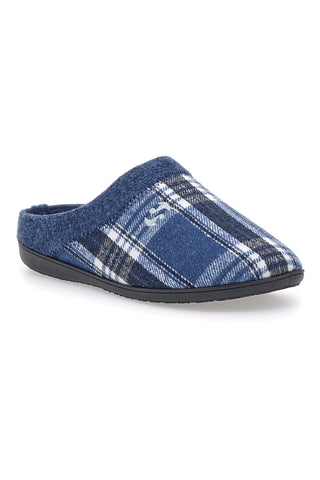 Modre copate s škotskim vzorcem SUPERGA 95394