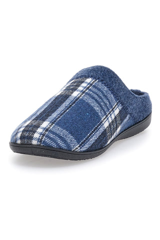 Modre copate s škotskim vzorcem SUPERGA 95394