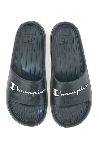 Črne natikače CHAMPION CABANA BIX SLIDE