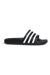 Črne natikače z belimi detajli Adidas Adilette Aqua