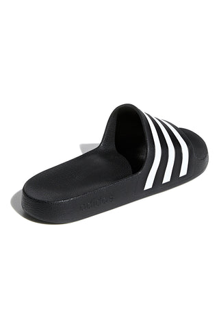 Črne natikače z belimi detajli Adidas Adilette Aqua