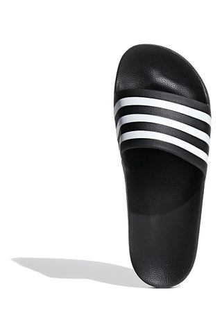Črne natikače z belimi detajli Adidas Adilette Aqua