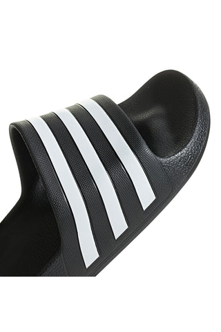 Črne natikače z belimi detajli Adidas Adilette Aqua
