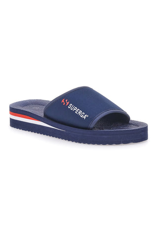 Modre copate z logotipom SUPERGA S24E701