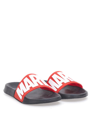 Rdeče-črne copate z logotipom MARVEL AVENGERS R1010220S