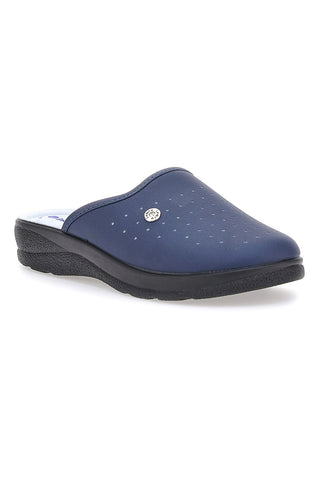 Modre copate z usnjenim podplatom Inblu 33 Rh