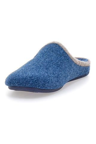 Modre filcaste copate s kontrastnim profilom Superga S10S225