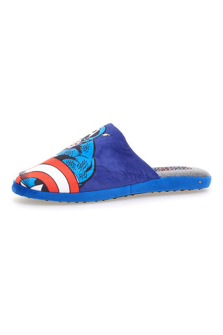 Modre copate s potiskom Captain America in protizdrsno podplatom Avengers R1010198T01