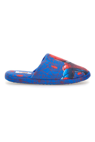 Modre copate s potiskom Spidermana in protizdrsno podplatom Spiderman R1310624T
