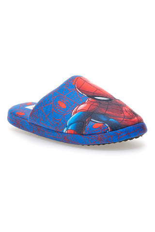 Modre copate s potiskom Spidermana in protizdrsno podplatom Spiderman R1310624T