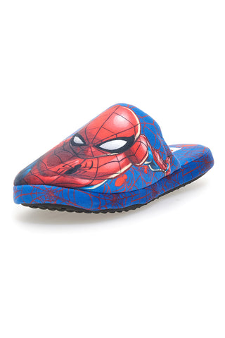 Modre copate s potiskom Spidermana in protizdrsno podplatom Spiderman R1310624T