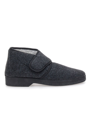 Temno sive copate z zaponko Antica Pantofoleria 1378