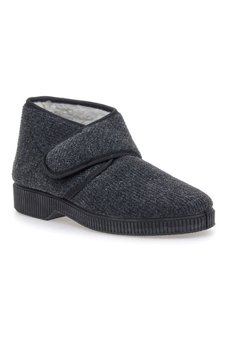 Temno sive copate z zaponko Antica Pantofoleria 1378