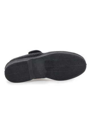 Temno sive copate z zaponko Antica Pantofoleria 1378