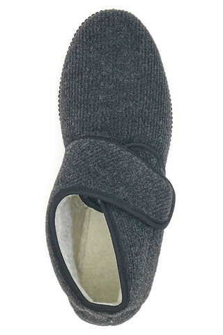 Temno sive copate z zaponko Antica Pantofoleria 1378