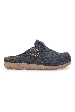 Temno siva filcasta copata s sponko Inblu 23MT
