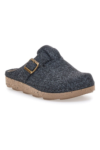 Temno siva filcasta copata s sponko Inblu 23MT